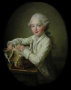 Francois-Hubert Drouais, Portrait of marquis de Briges, aged 7